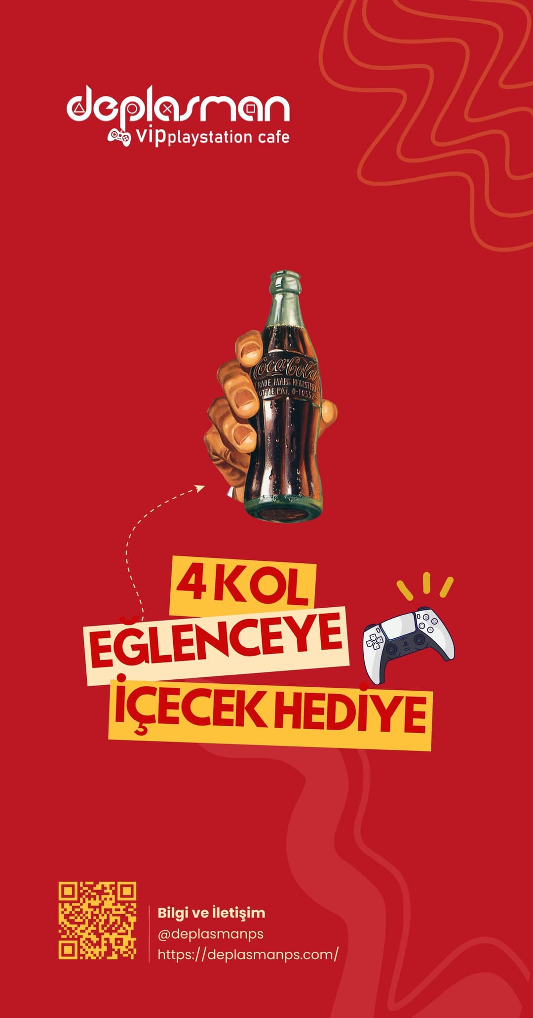 4 Kol Eğlenceye İçecek Bizden